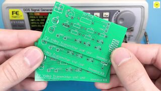 how to make video transmitter , PCB board
