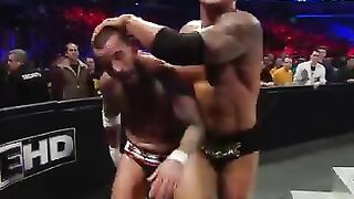 Cm punk Vs Rock 2013