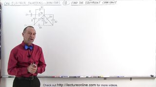 Electrical Engineering: Ch 6: Capacitors (18 of 26) Find the Equivalent Capacitance 2