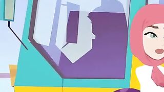 قصه مضحكه العجوز وساق الحافله