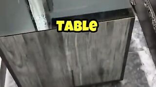 Infinity illusion Table Making ideas