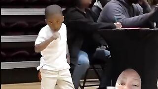 He has all the coaching mannerisms for kids