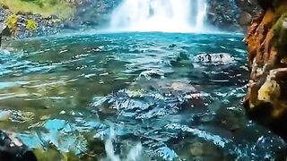 Beautiful water fall.