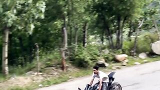 Two lines for heart touching
