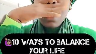 10 Ways To balance your life.