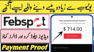 Febspot Payment proof| New Earning App Febspot Without investment |