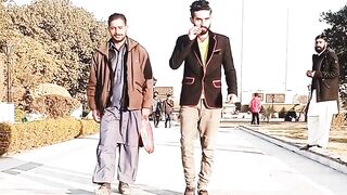 Army boy in action . tiktok famous pakistani