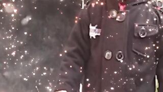 Syed BUNTU shah in black ???? suit????????????