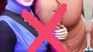 Muslims Evil vs Muslim Hijab Girl  woman