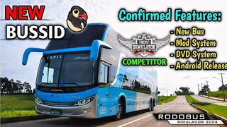 BUSSID Changer! Mod System also available and New Bus in Rodobus Simulador 2024 | Bus Gameplay