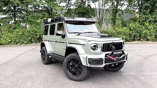 NEW 2024 Mercedes G63 4x4² BRABUS G800 +SOUND! 800HP Brutal BRABUS! Interior Exterior Review
