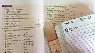 Oxford Countdown Book Level_5 Maths Unit_ 1 Ex_ 1c Q_ 10-13 part_2 Easy solution_ Complete solution