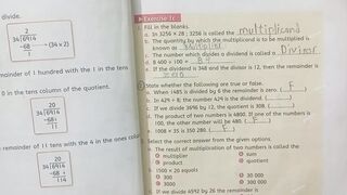 Oxford Countdown Book Class 4 Maths Unit_1 Whole Numbers and Operation Ex_1c Q_1-5 Easy solution????.