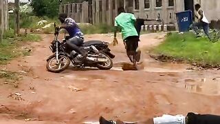 Fake shooting