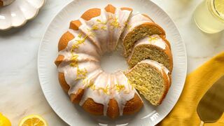 Lemon Poppy Seed Bundt Cake.