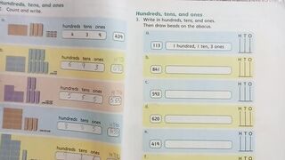 Oxford Countdown Book Class 2 Maths Unit_1 Whole Numbers Page_13 and 14 (Hundreds, Tens and Ones ).
