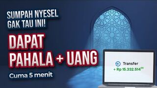 MAKE MONEY ONLINE : CARANYA SUPER GAMPANG, 15 JUTA_BULAN + DAPAT PAHALA - Cara Dapat Uang Dari Internet.