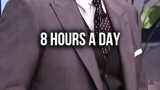 Rich people don't sleep 8 hours A Day