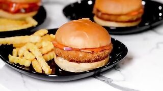 Five star ????  hotel's burger recipe.