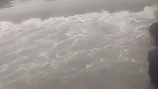Thunderstorm rainfall destroyed villages