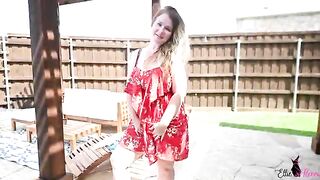 Summer Dress Try On and Off