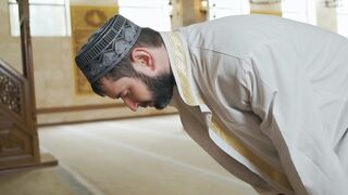 Man praying