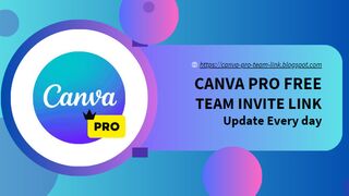 Canva Pro Team Invite link 2024 [UPDATED]