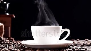 رائحة فنجان القوة في الصباح