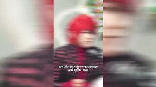 Aneh banget!! Cita-cita jadi spiderman
