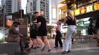 Cowboy_prank in Gold coast. super funny reactions