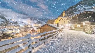 Farewell Snowfall Beauty of nature