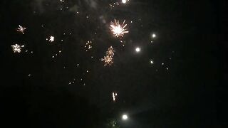 Fireworks are very beautiful