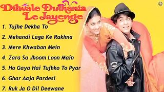 Dilwale Dulhania Le jyienge movie All songsDilwale Dulhania Le Jyeinge_kajol and Srk