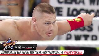 John cena vs brock lesnar