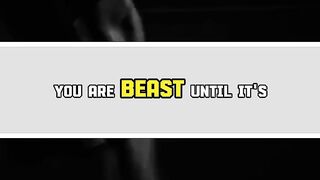 Beast mode | Embracing discomfort