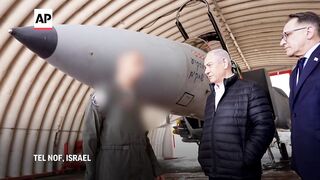 'Whoever hurts us, we hurt him,' says Israeli Prime Minister Netanyahu.
