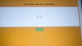 Icon Game with Dice Simulator