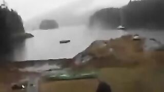 A rude bear attacked her kayak