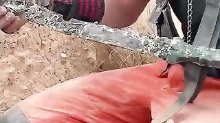 Treasure hunter finds buried treasure in archaeological site!
