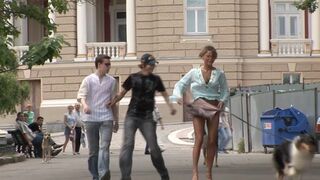 Dog Tore Her Skirt Prank Hilarious Reaction Best Prank Ever