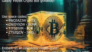 Galaxy #ByBit Crypto Box giveaway!