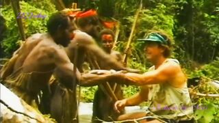 This is a video of a close tribe that has not made contact with modern humans for years.