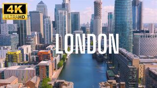 London City Ultra HD | Capital of England | London Night Walk 4K HDR | Naturaeon