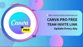 Canva Pro Free Team Invite Link [updated]