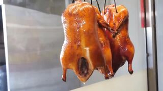 stir-fry roast duck