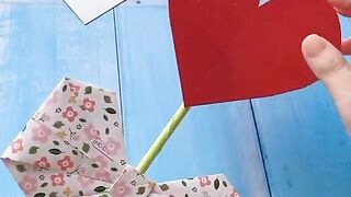 DIY Greeting Flower with Flower