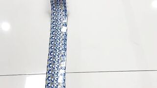 Domino cards falling