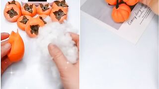 DIY simple Idea for Making tomato with balloon