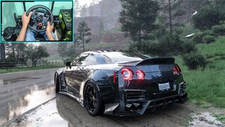 Forza Horizon 5 Realistic Driving | Steering Wheel Gameplay 4k