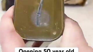 50 year old Fallout shelter snack